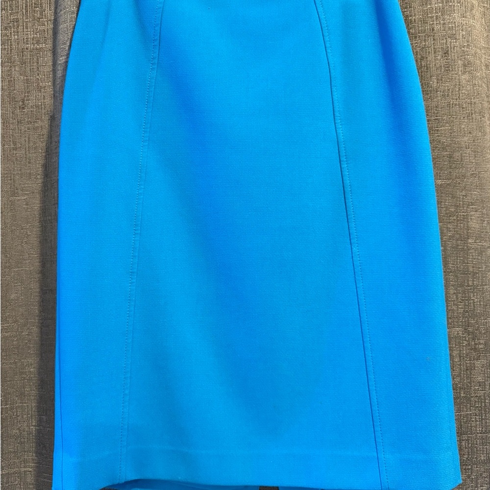 Bright Blue Women's pencil skirt